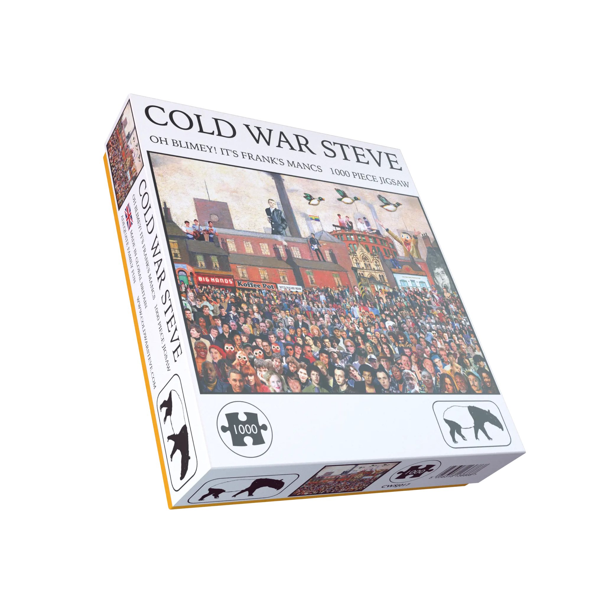Oh Blimey! It's Frank's Mancs… now available as 1000 piece jigsaw