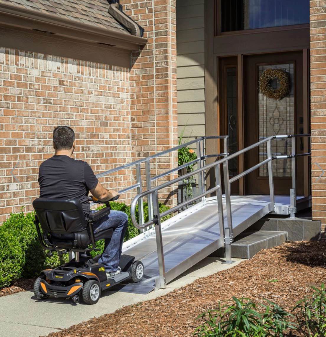 Aluminum wheelchair ramp 5’-8’ - Access Ramps - San Diego, California ...