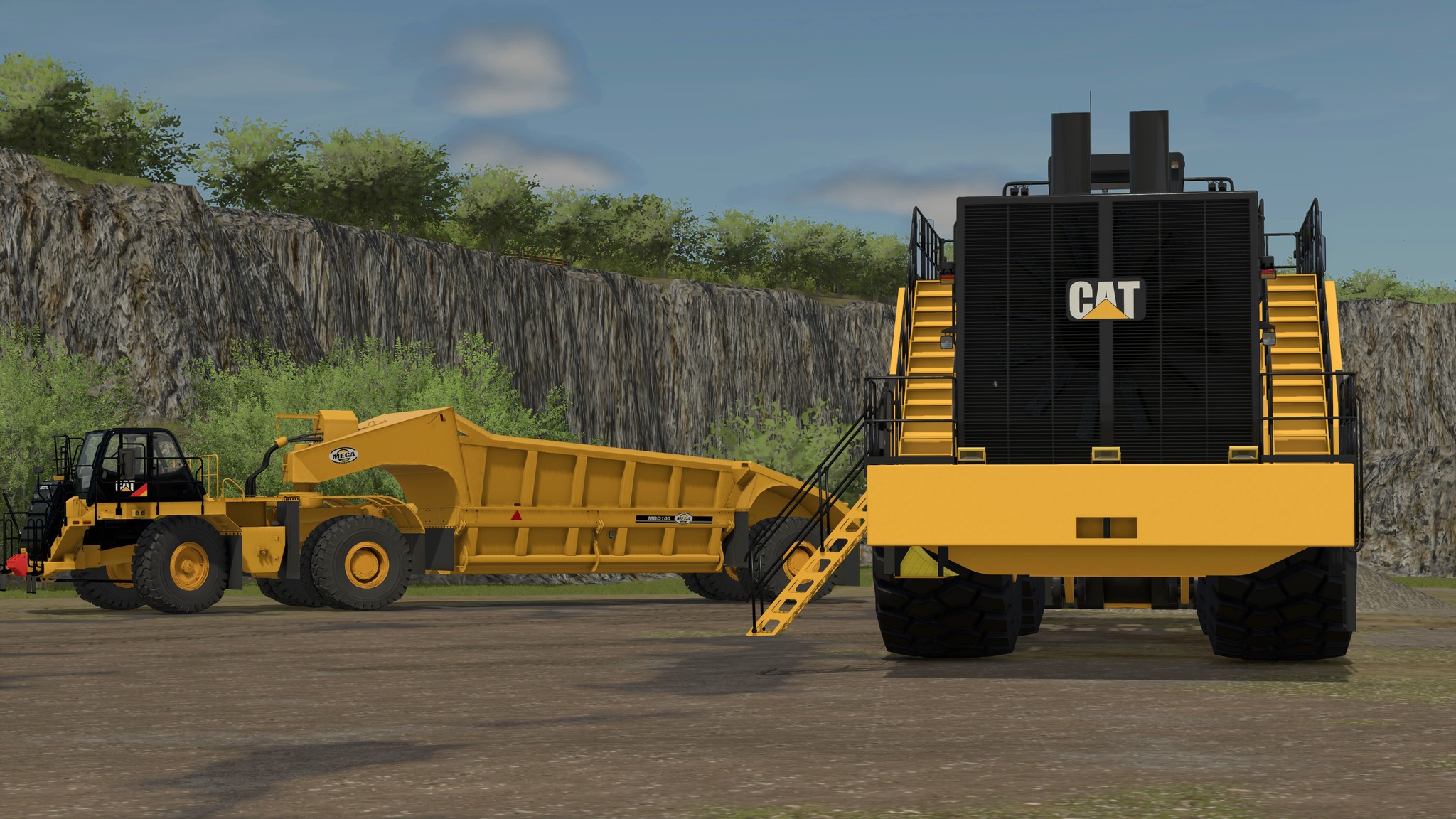 FS - BIG CATS 👷‍♂️🚧 #farmingsimulator25 #fs25 #fsminer # ...