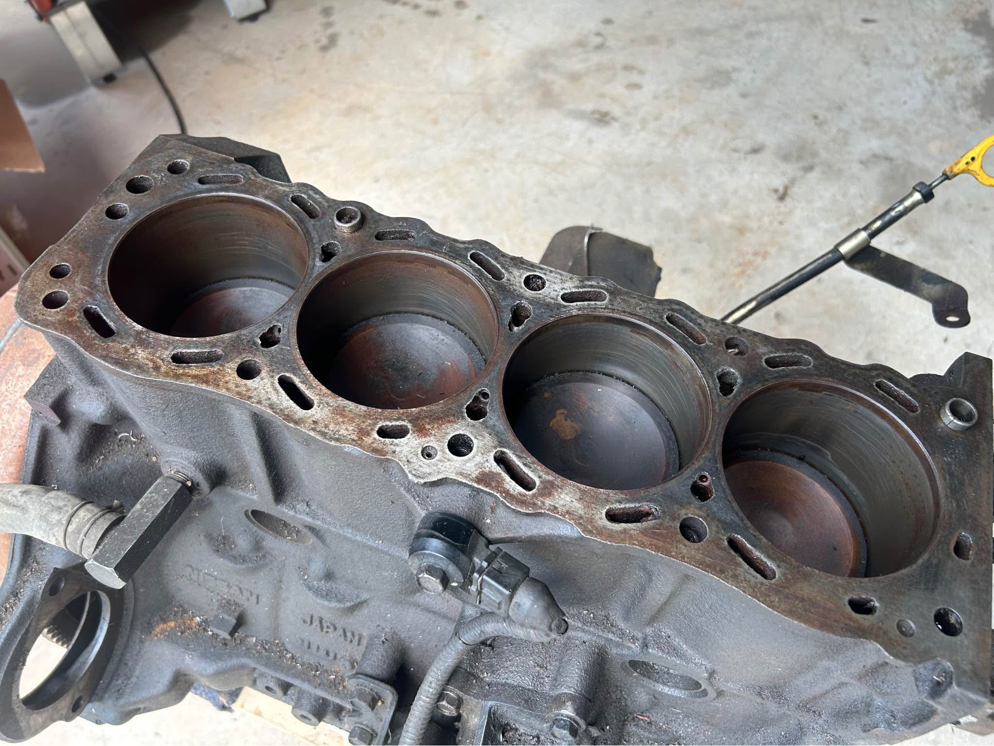 Nissan 240SX S13 Ka24DE RWD Engine (Bottom End) 91-98 KA24 Good Short ...