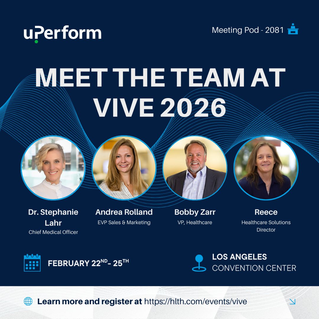 uPerform - We’re heading to #ViVE2026! 🎉 uPerform is... | Facebook
