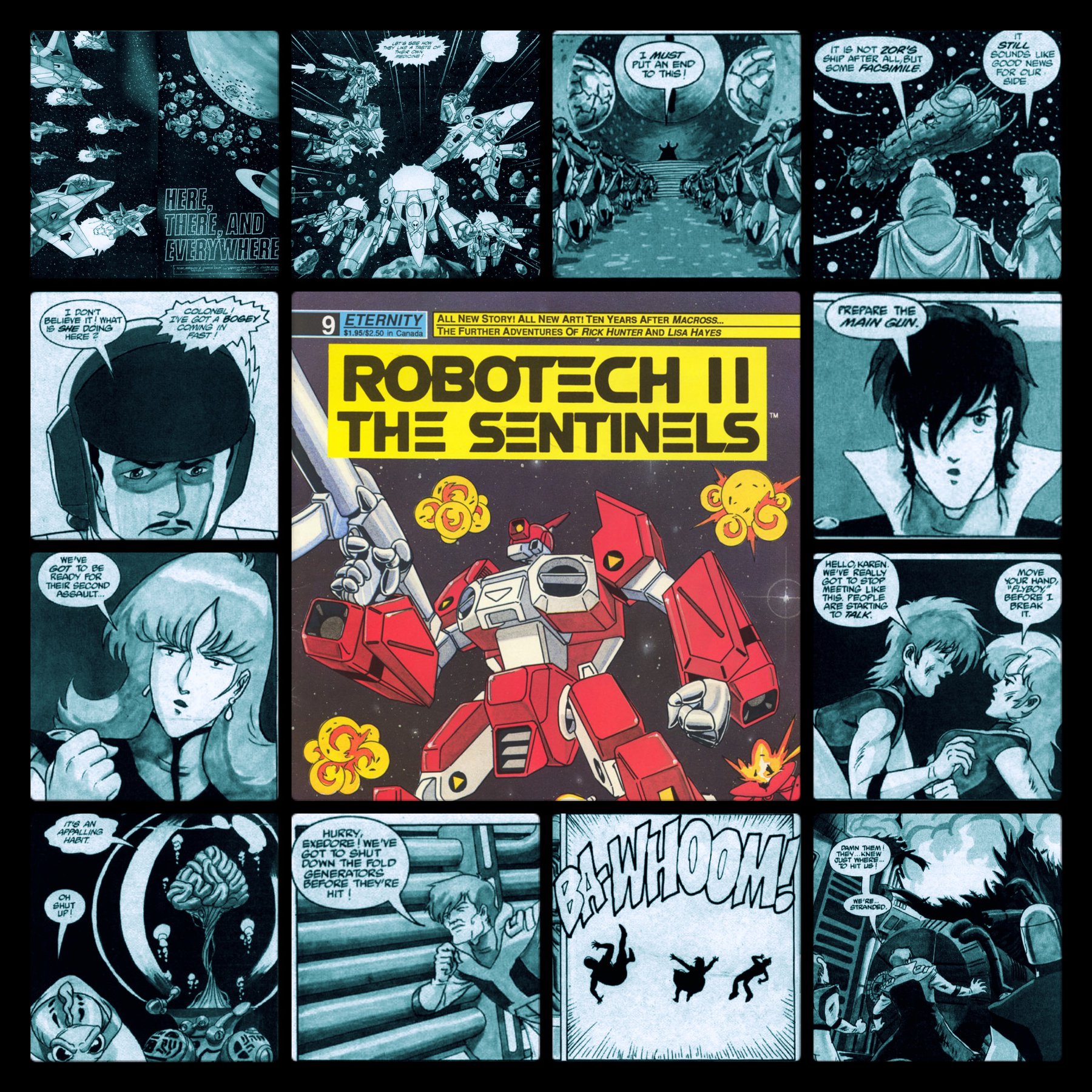 More COMICS WEDNESDAY... So... - ROBOTECH NOVELS UNIVERSE | Facebook
