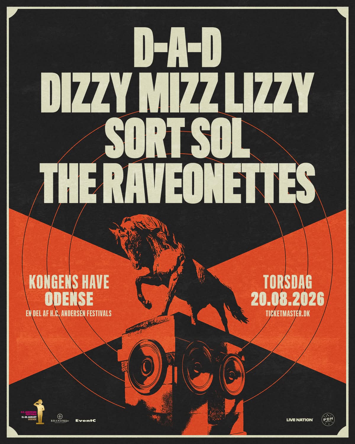 D-A-D & Dizzy Mizz Lizzy & Sort Sol & The Raveonettes