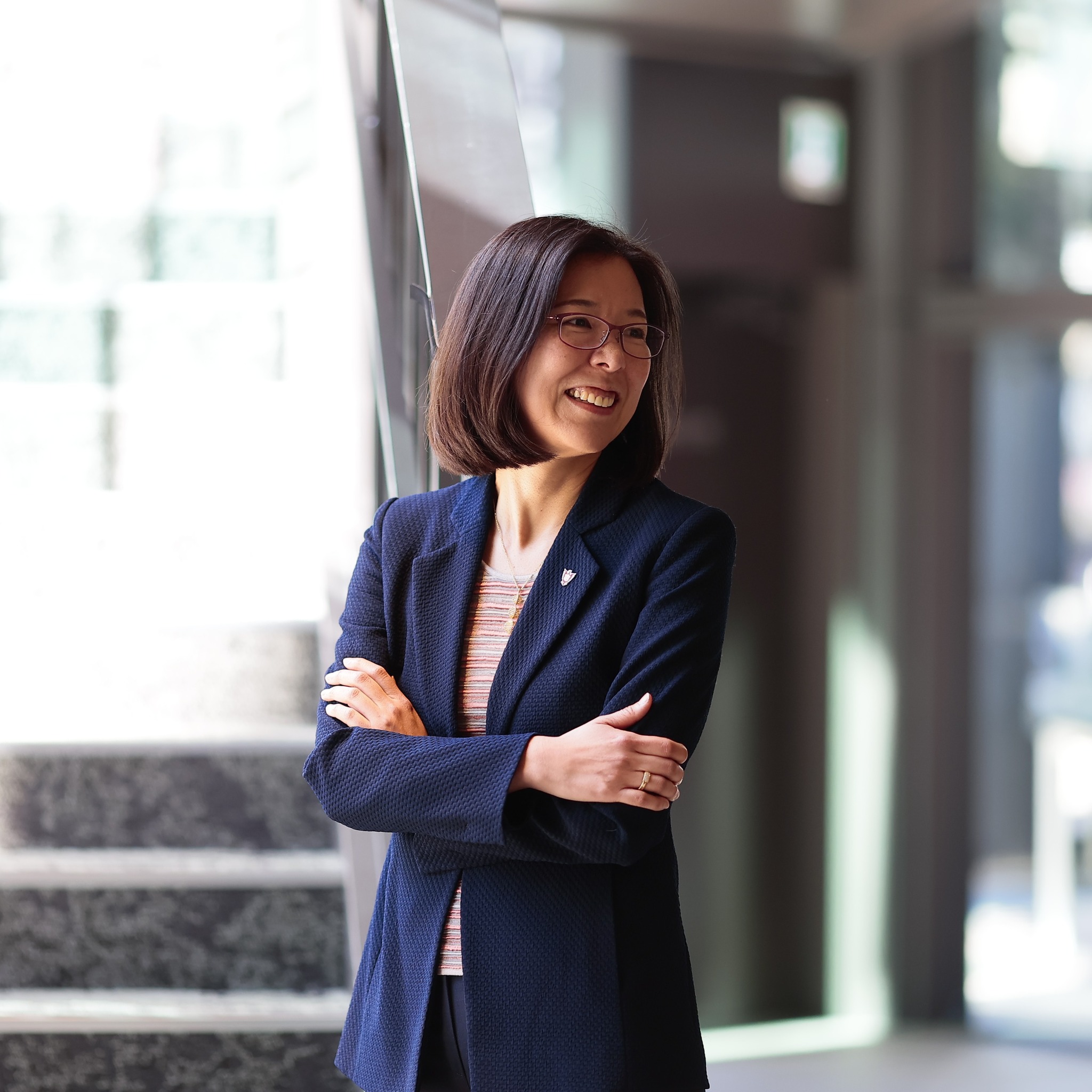 上智大学 - 上位3位入賞者。左から、早瀬あみさん（3位）、三井さん（1