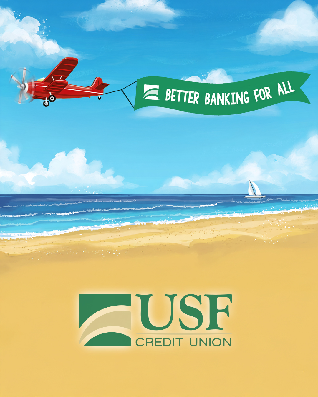 USF - Taking Flight in 2026! ️ Nearly anyone can join USF Credit Union ...