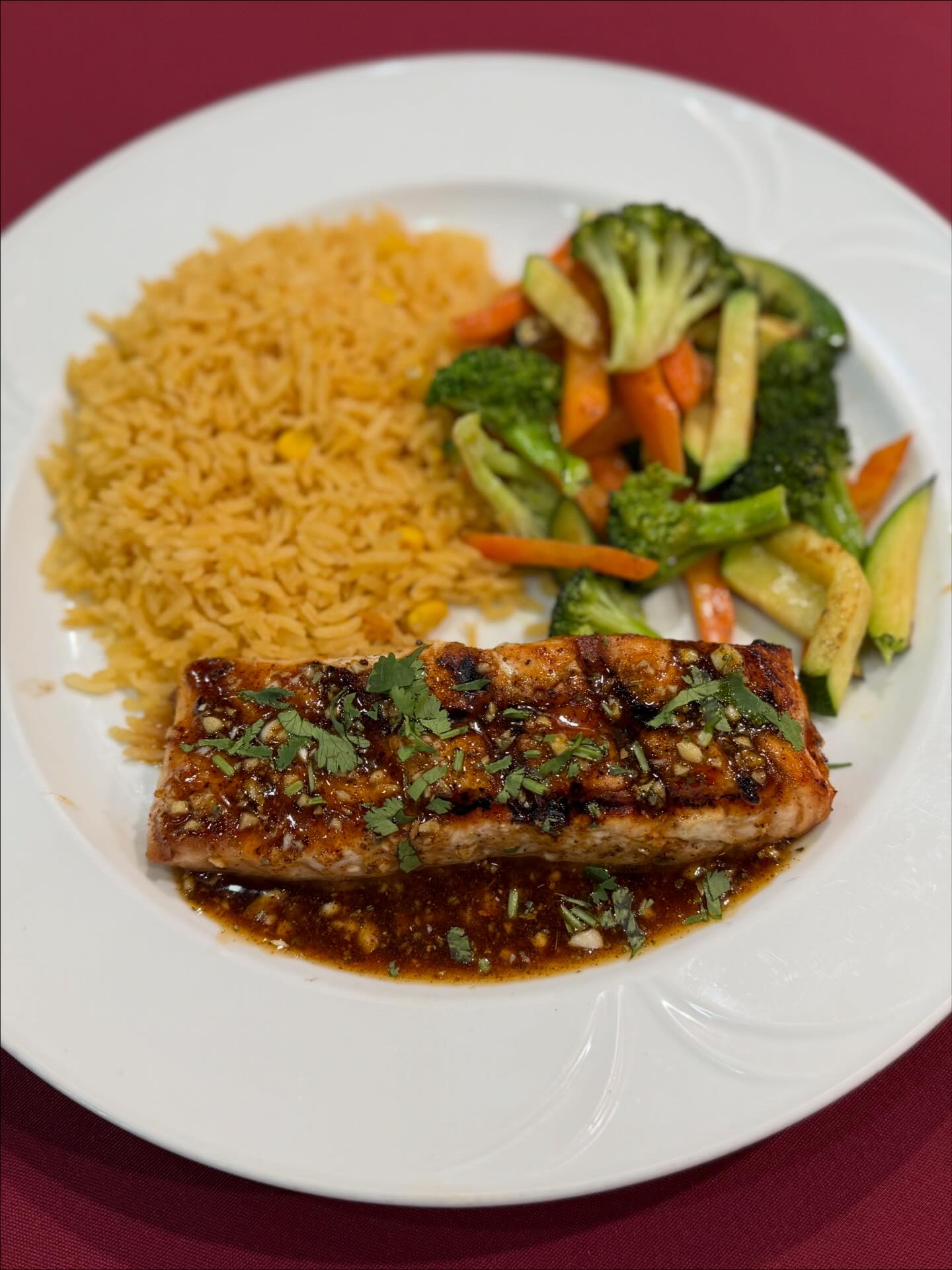 Chipotle Agave Salmon or Mahi-Mahi Fresh salmon or mahi-mahi 