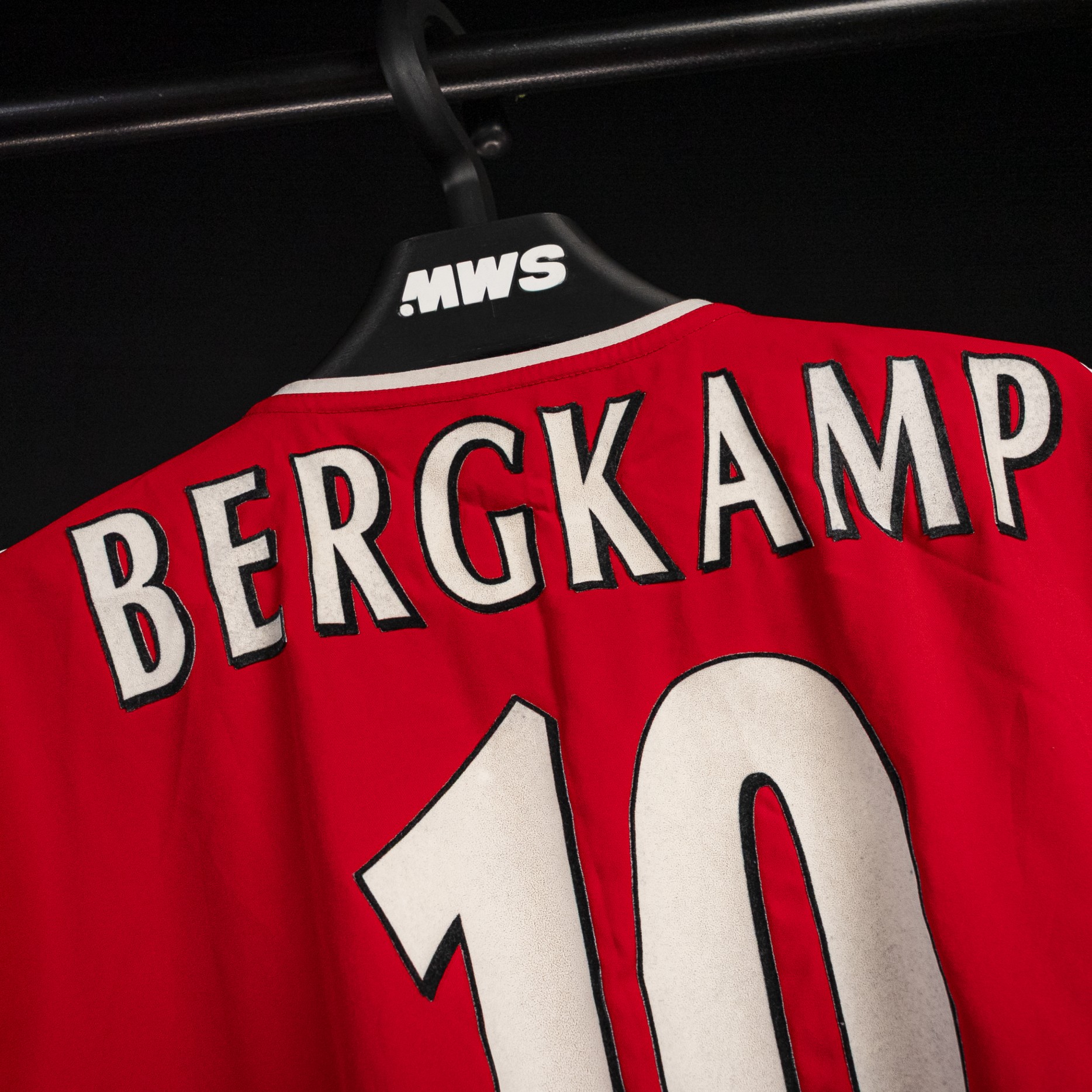 Dennis Bergkamp match-worn Arsenal Invincibles shirt for sale