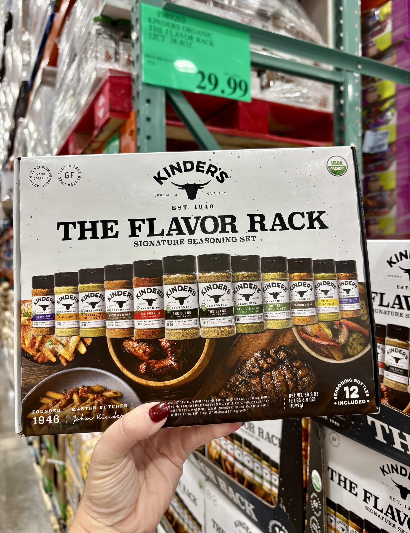 Kinder’s Flavor Rack Seasoning Set at... - Grocery Obsessed | Facebook