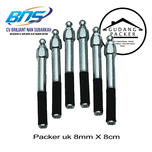 Injeksi beton 083143708447 - Packer Injeksi Beton Ukuran 8mm x 8 cm ...