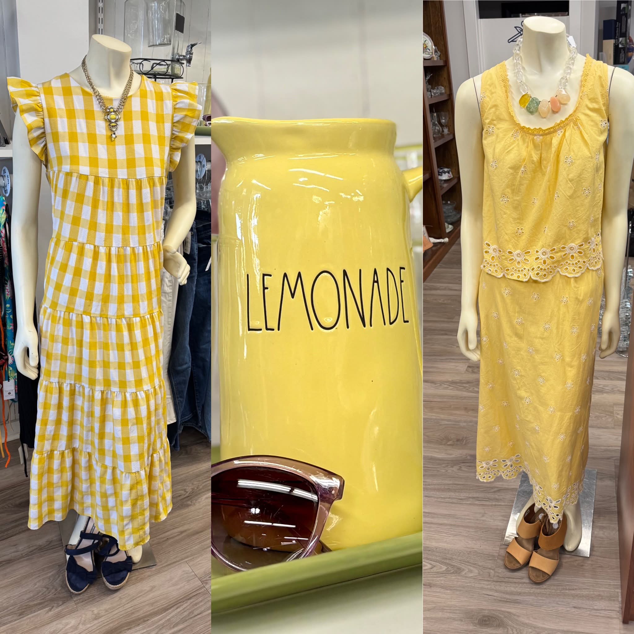 Sunny days ahead! Be ready! Shop 10-2, Fri, Sat, Tue, Wed. Located