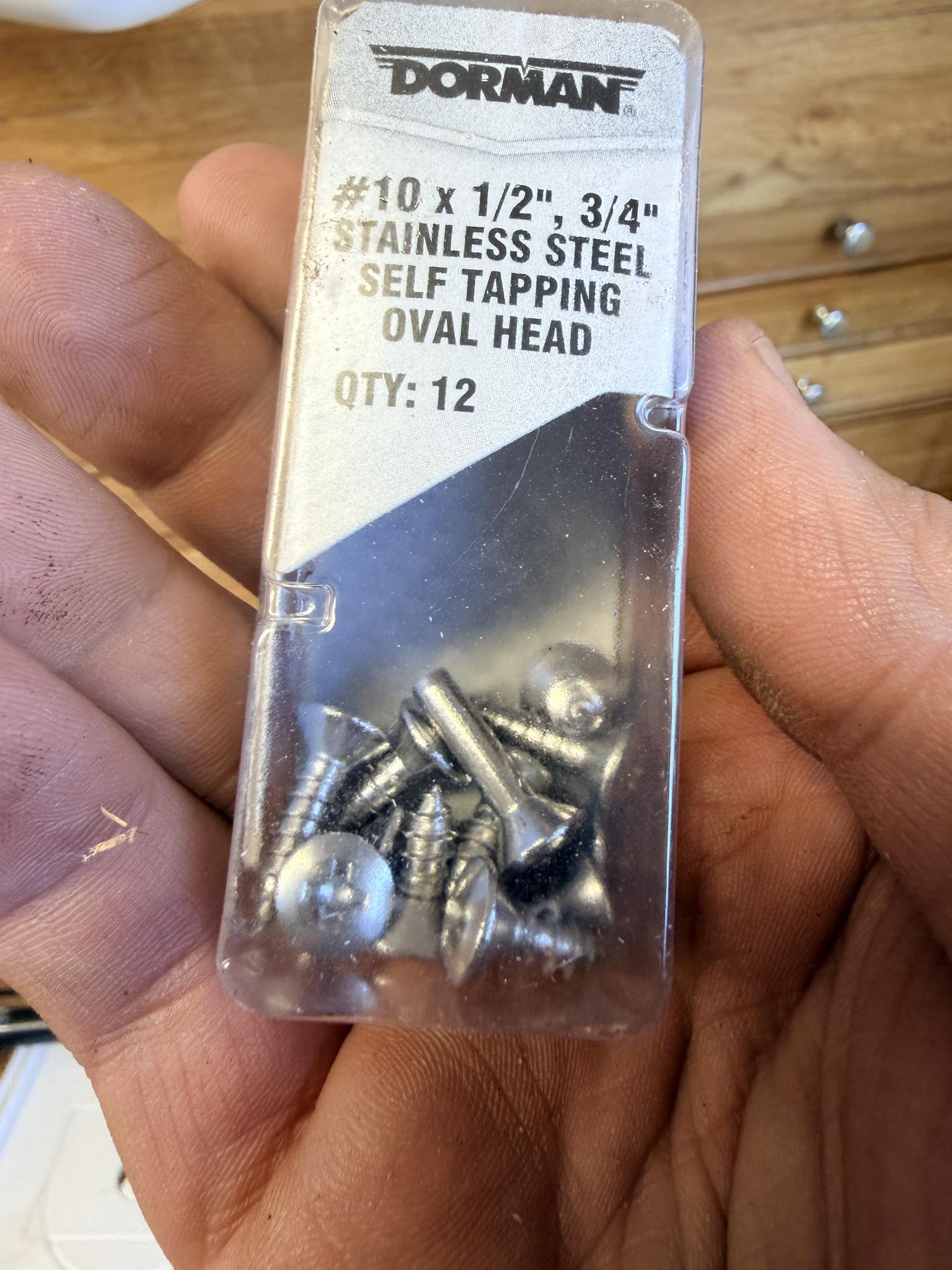 Sheet Metal Oval Head Screws Hillman #8 3/4 In. Phillips Oval-Head Sheet Metal Screws (25-Pack 100 Viti Inox Grado 18-8