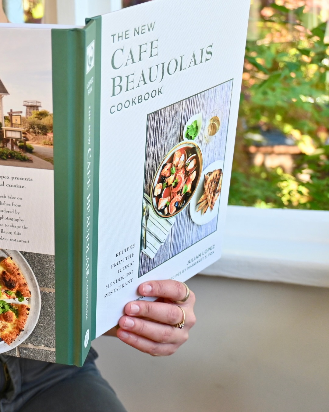 Cafe Beaujolais cookbook with Margaret Fox and Chef Julian Lopez
