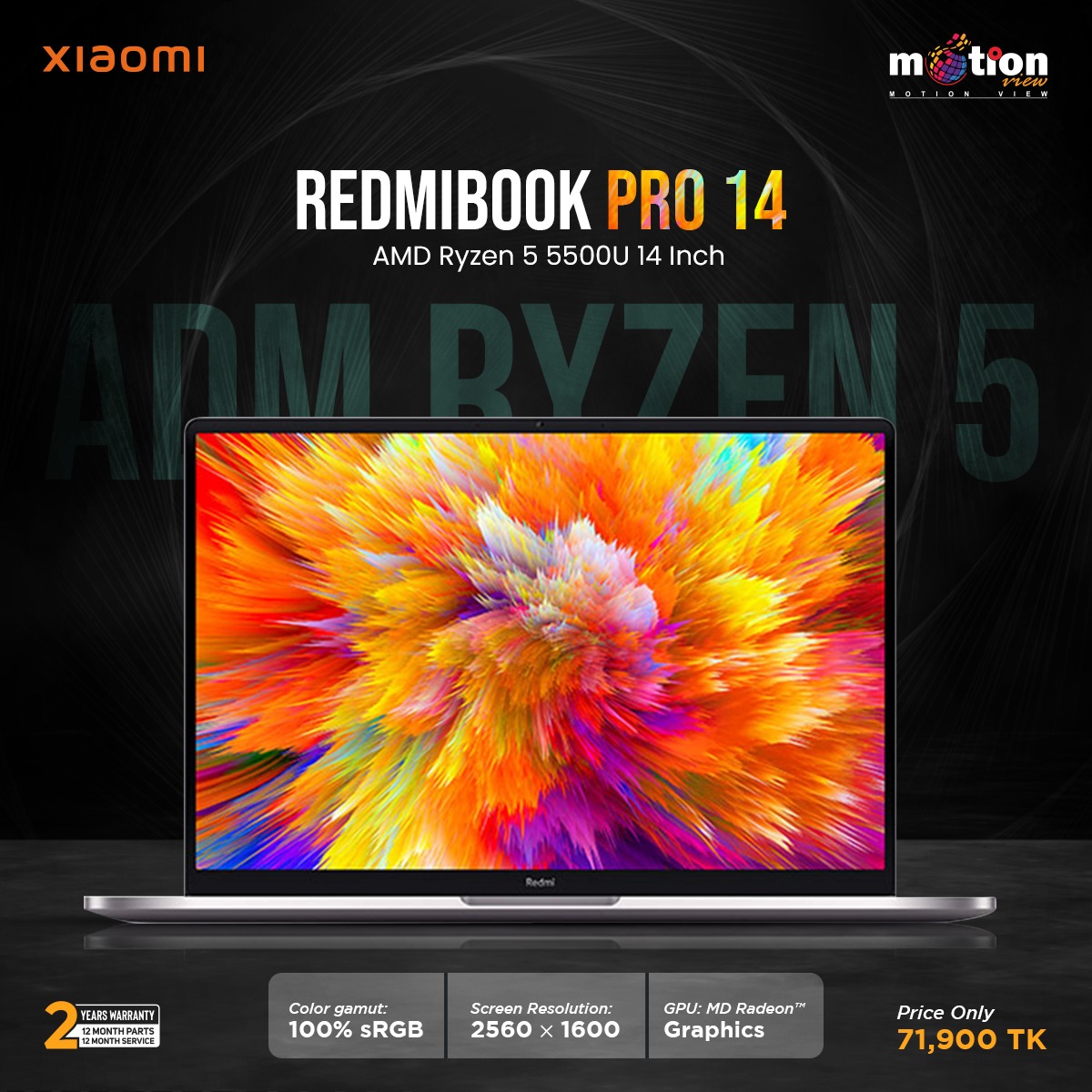 The RedmiBook15 i3 and i5 offers fast and powerful performance in 