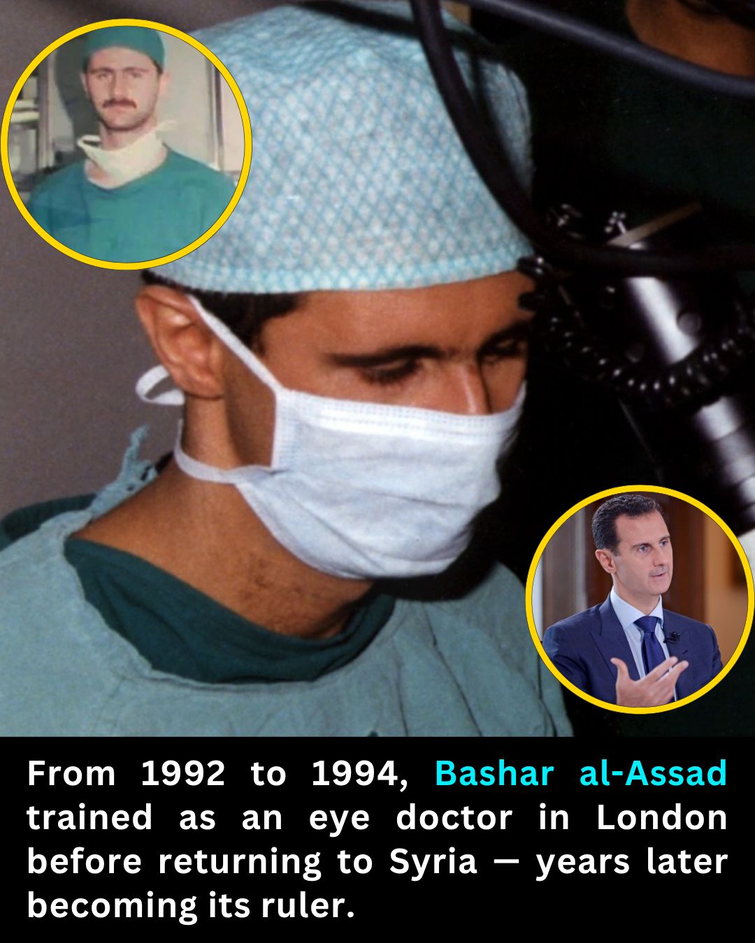 Some - Before becoming Syria’s ruler, Bashar al-Assad once lived a very ...