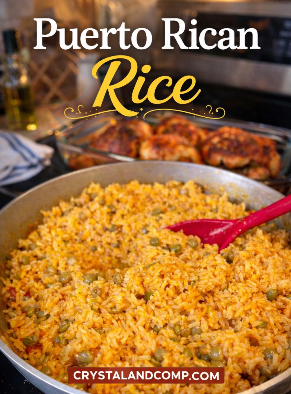 Recipes - 🇵🇷 PUERTO RICAN RICE We make this on the regular at our house ...