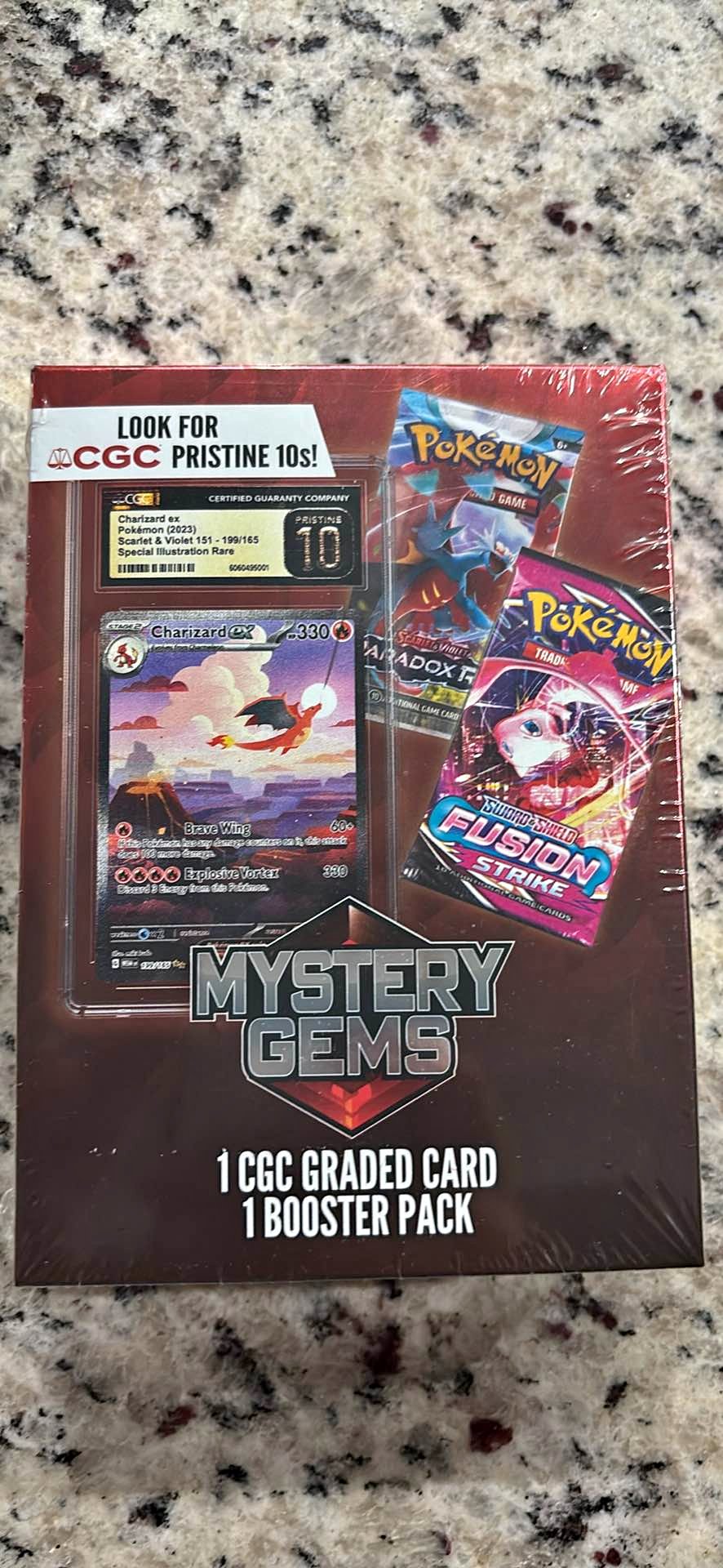 mystery gems graded card Pokemon Gems, 1 CGC Per Box, Great Gift for Birthday or Special Occasions : Toys & Games Unlock the power of Pokemon Mystery Gems Limited Edition Value Box Pokemon Mystery Gems Box with