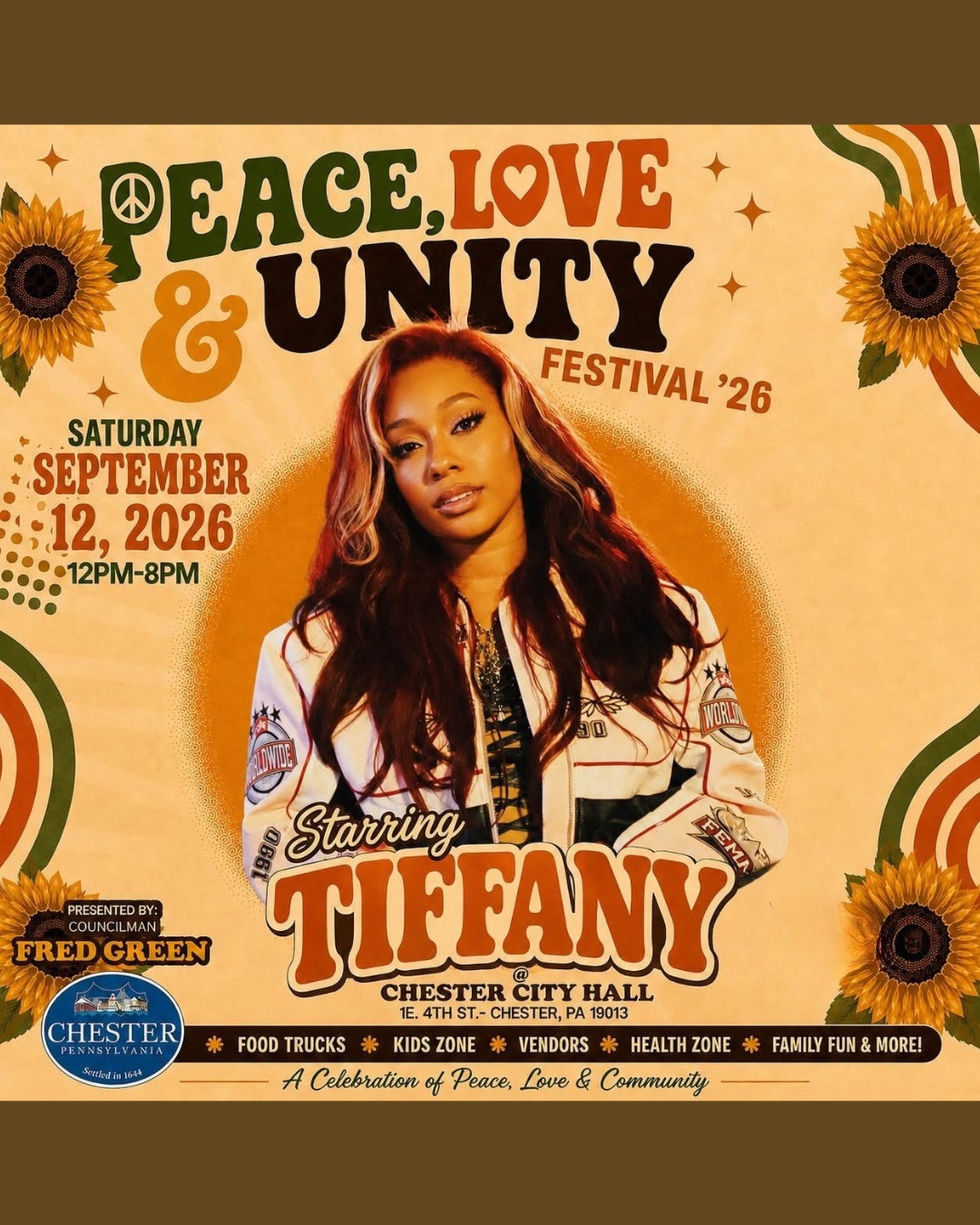 HIPHOP PEACE and UNITY FEST.❗️ Get ready for the 2026 Peace, Love, and Unity Festival on Sept