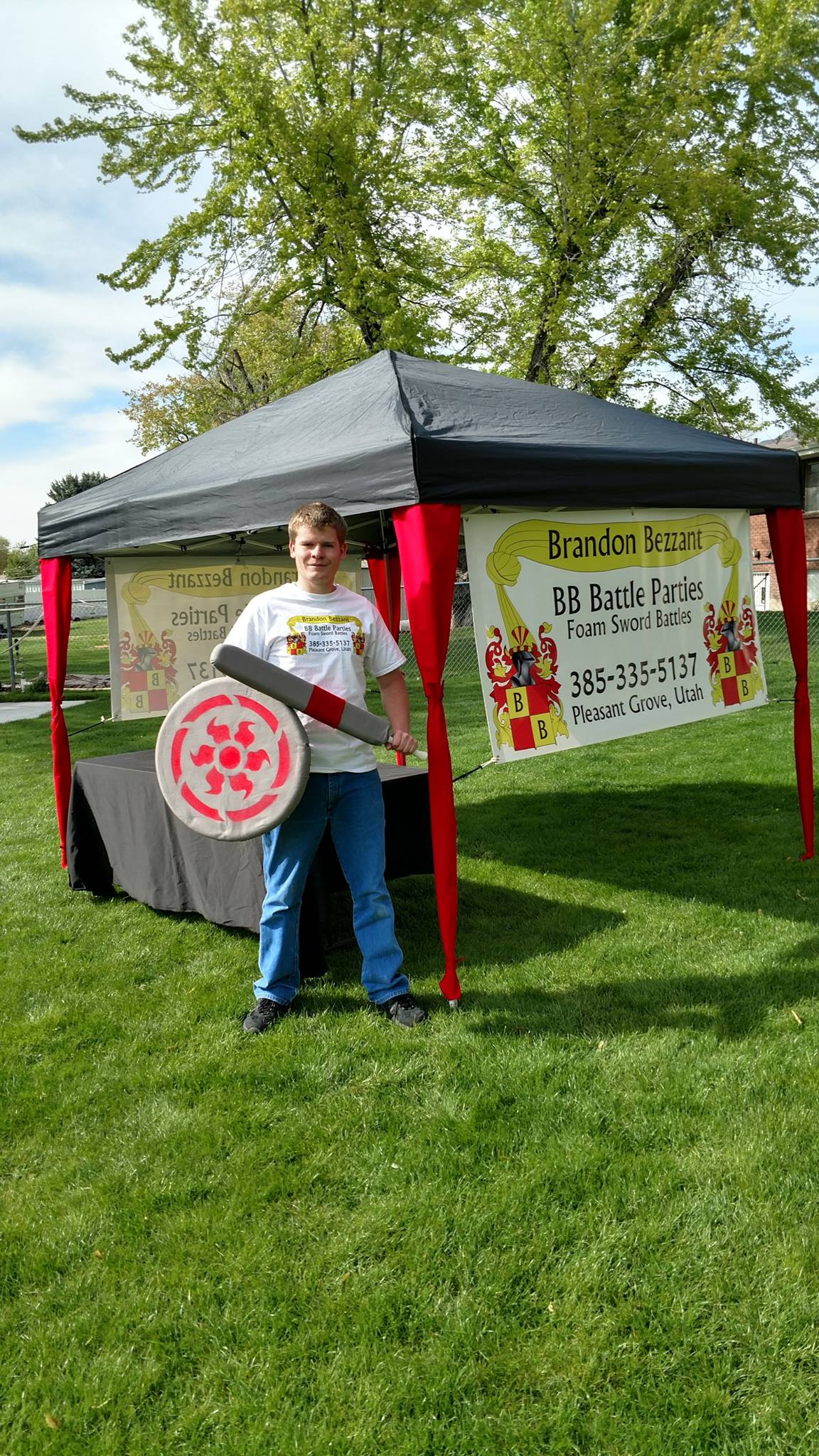 BB Battle Parties - Booth for Renaissance and City Fairs is finally ...
