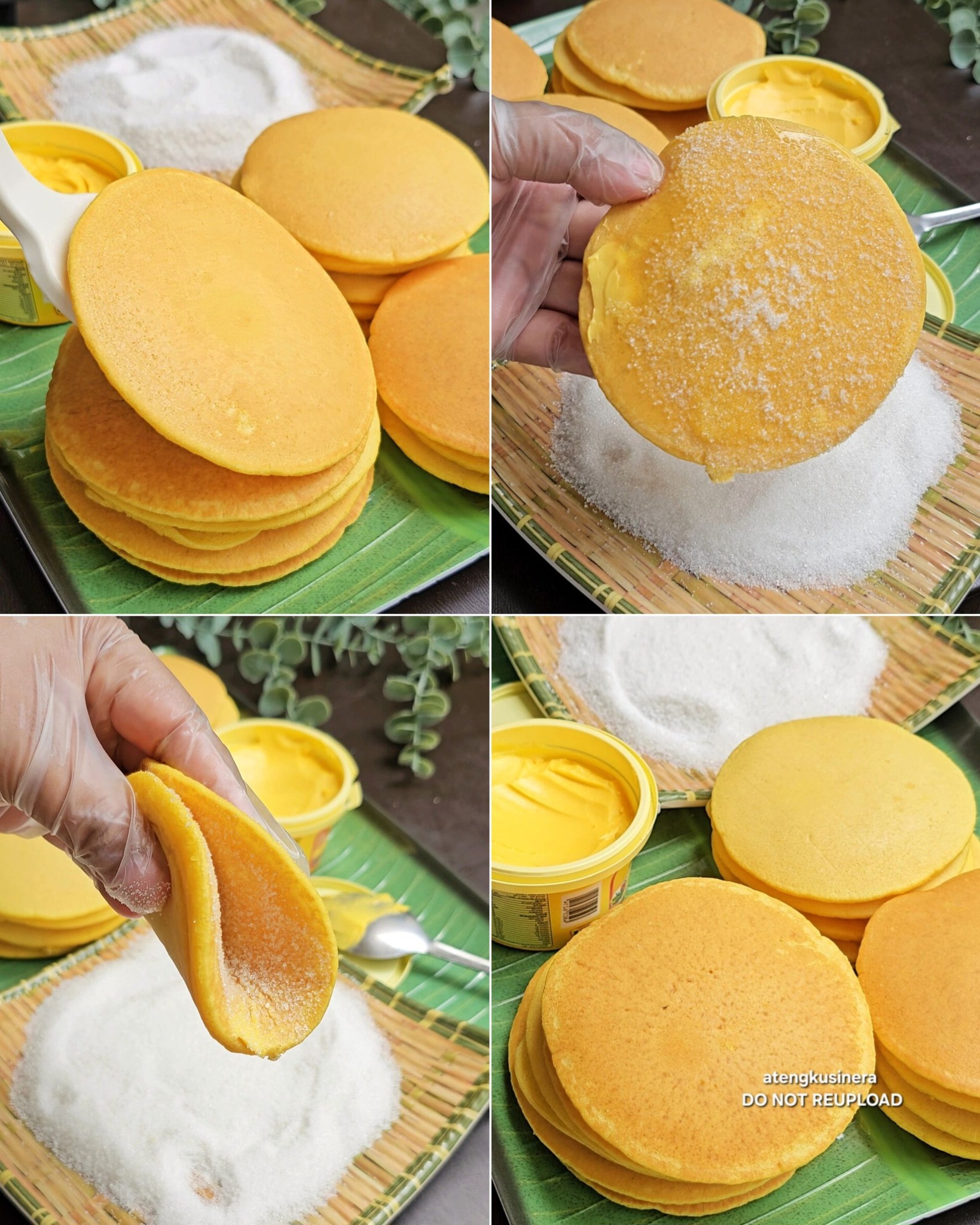 Ateng - PINOY HOTCAKE RECIPE ️🥞 INGREDIENTS: 2 large eggs 1 cup water 1 ...