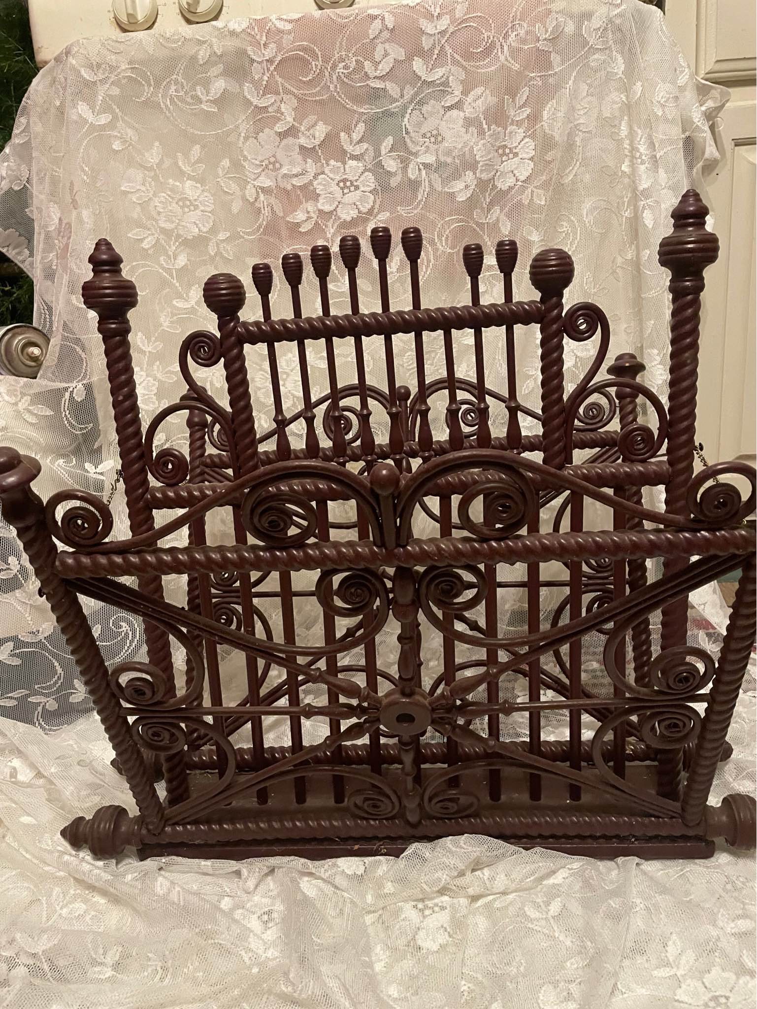 Antique Victorian Magazine/Newspaper,Record Holder - Magazine Racks ...