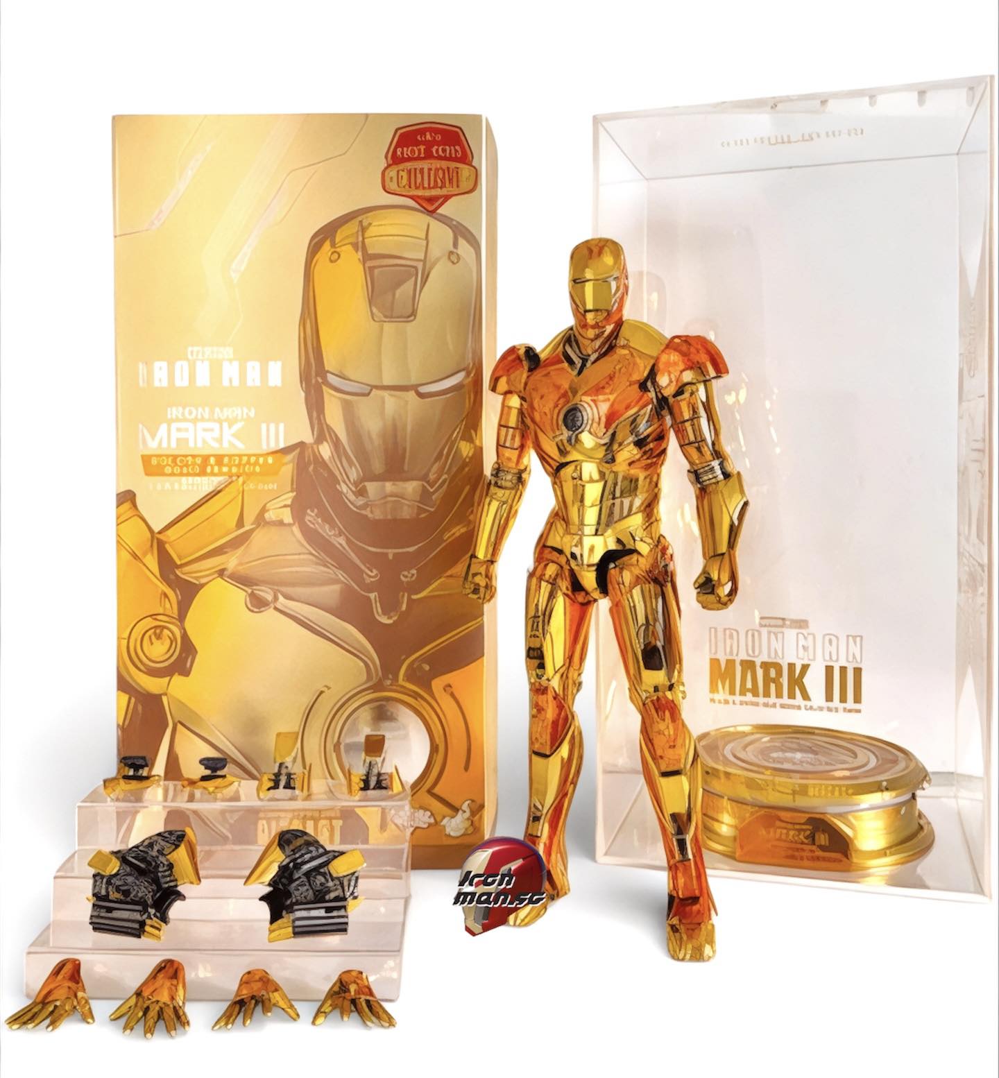 🔥 Iron Man Mark III (Golden & Copper Gold) Special Edition