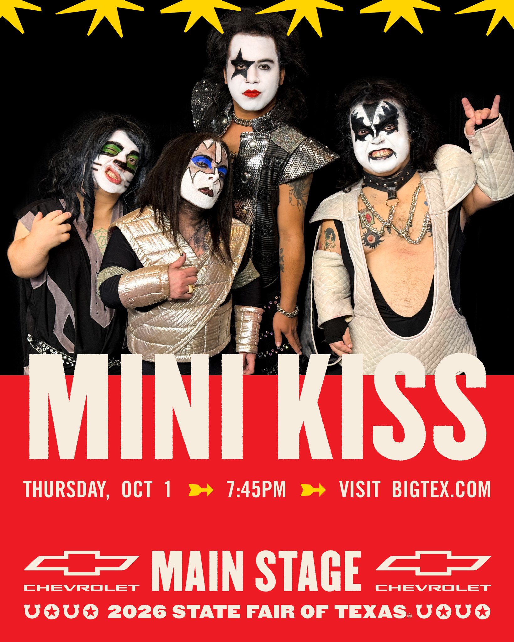 kiss me!gane stand いちご【mignonday2026】 Get ready to rock and roll all night! 🤘 Minikiss hits the