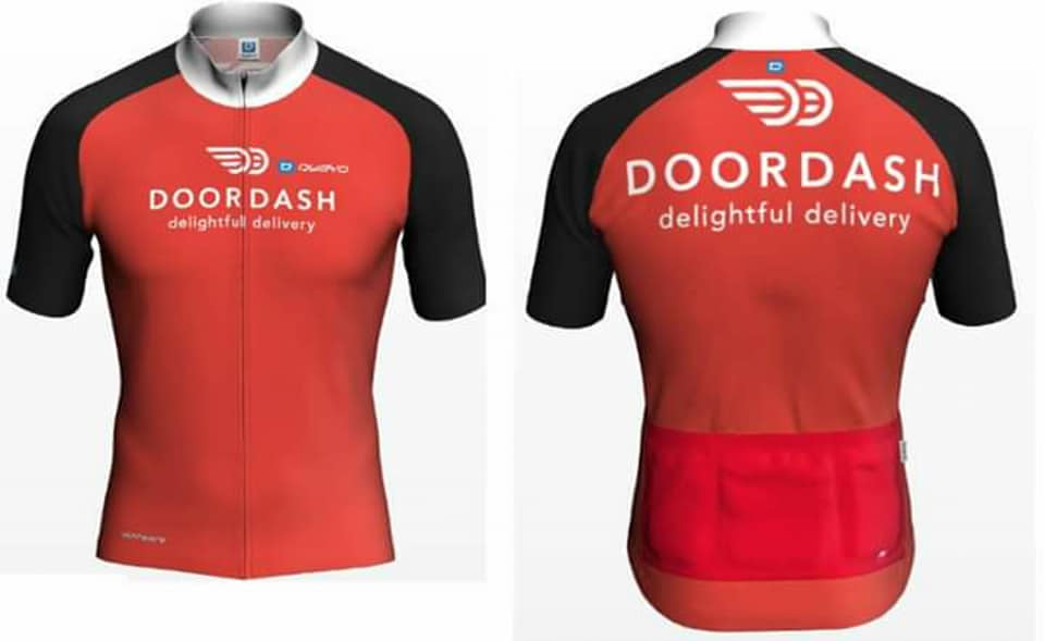 Maillot Voler Cycling Jersey – Raglan, Manches Courtes, XS, Noir/rouge/blanc, Neuf Sans étiquette