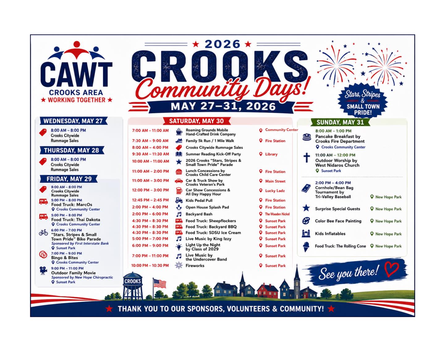 Crooks Community Days (@CrooksCommunityDays) • Facebook
