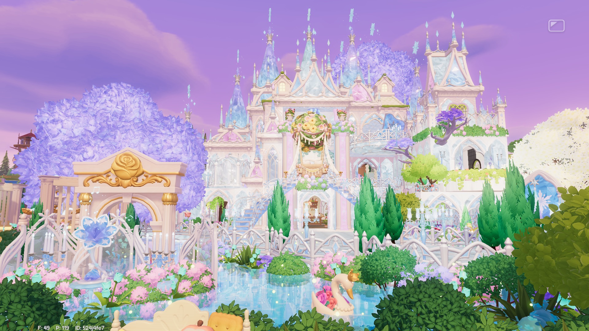 GameStation - คุณ SangArun ธีม:“ปราสาทขนมหวานในสวนสวรรค์” บ้านที่ส่ง