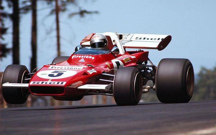 1971 - Ferrari 312 B2 3.0 litre V12 Mario Andretti (GP Germany '71