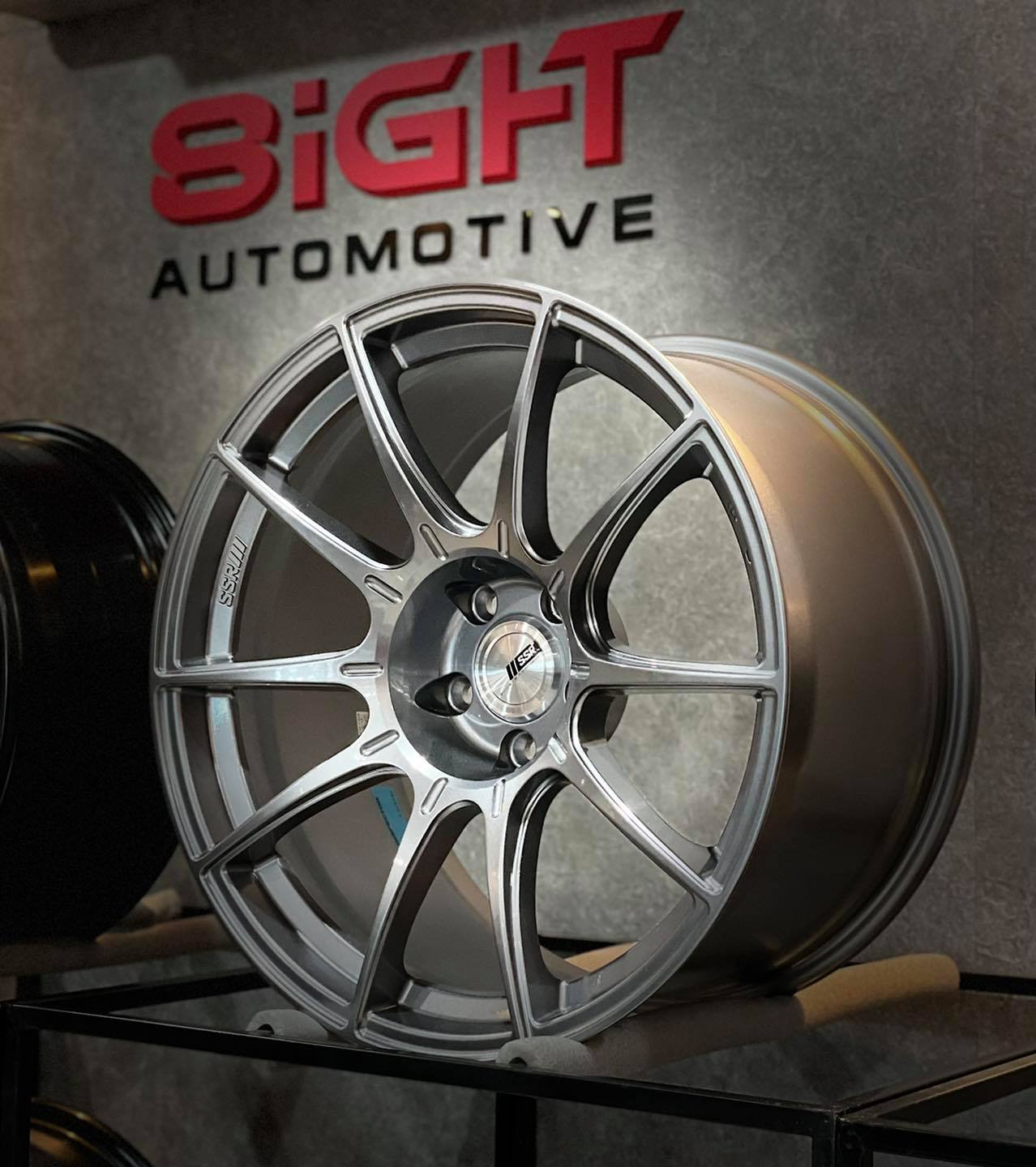 SSR GTX01 ?? PCD: 5x114.3 • Dark Silver Size: 19x9.5 | 10.5 SSR 