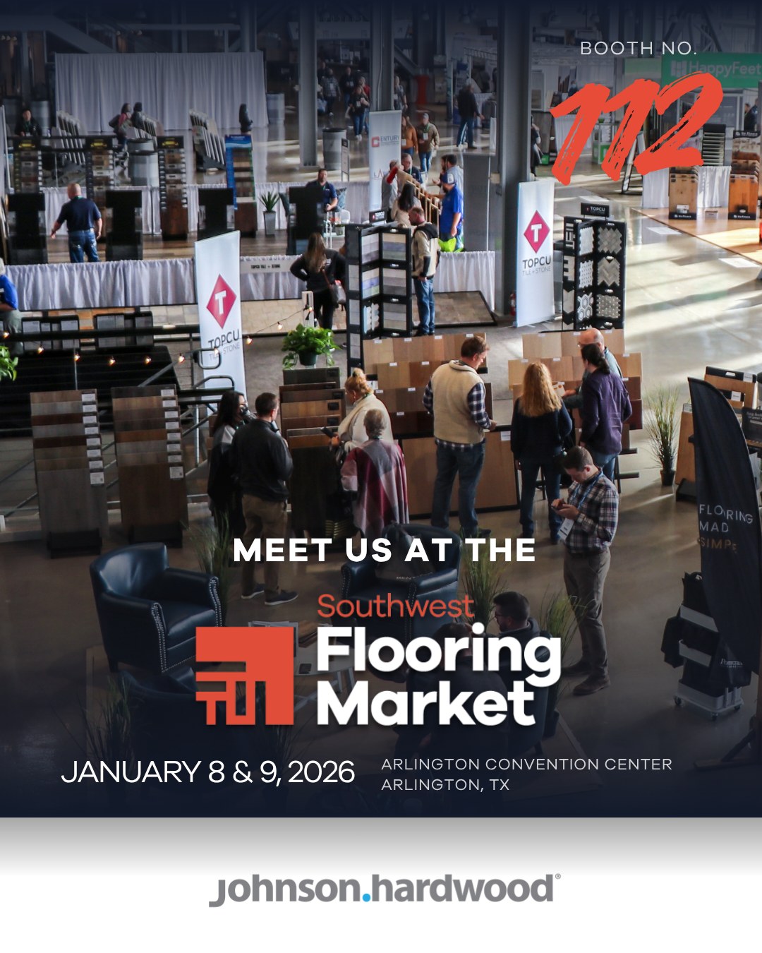 Meet Us at the Southwest Flooring... - Johnson Hardwood | Facebook