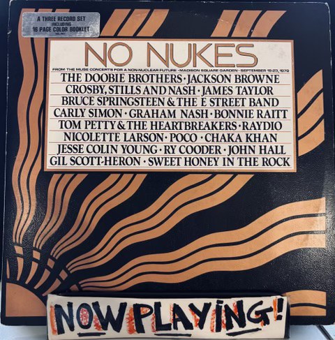 2CD！No Nukes - The Muse Concerts Just found at Marquee Records at The Tarrytown Music Hall: No