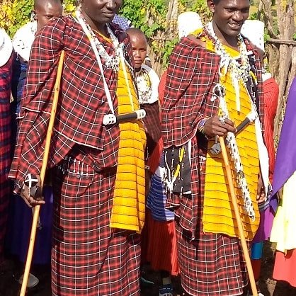 Korianga Tours and Safaris - Maasai attire is an attractive site.Red is ...