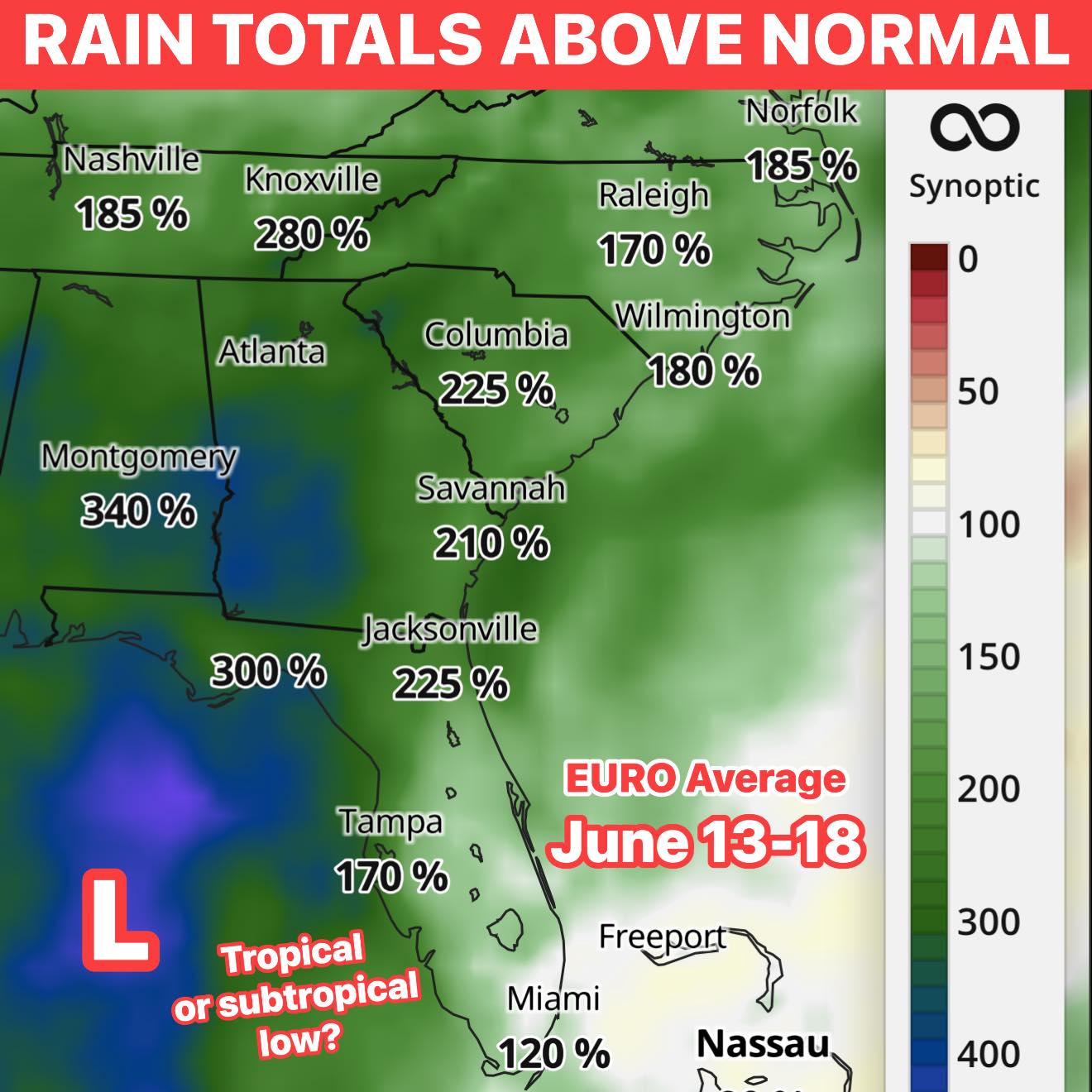 ? Impacts over names. Whether a tropical storm, tropical 