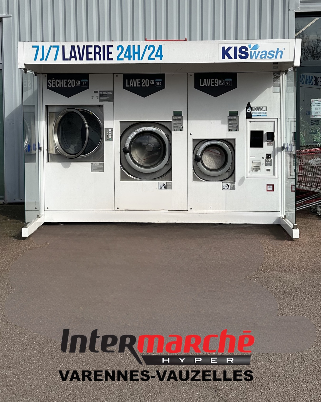 Centre - 💦 Une laverie révolutionnaire à Intermarché Varennes-Vauzelles ...
