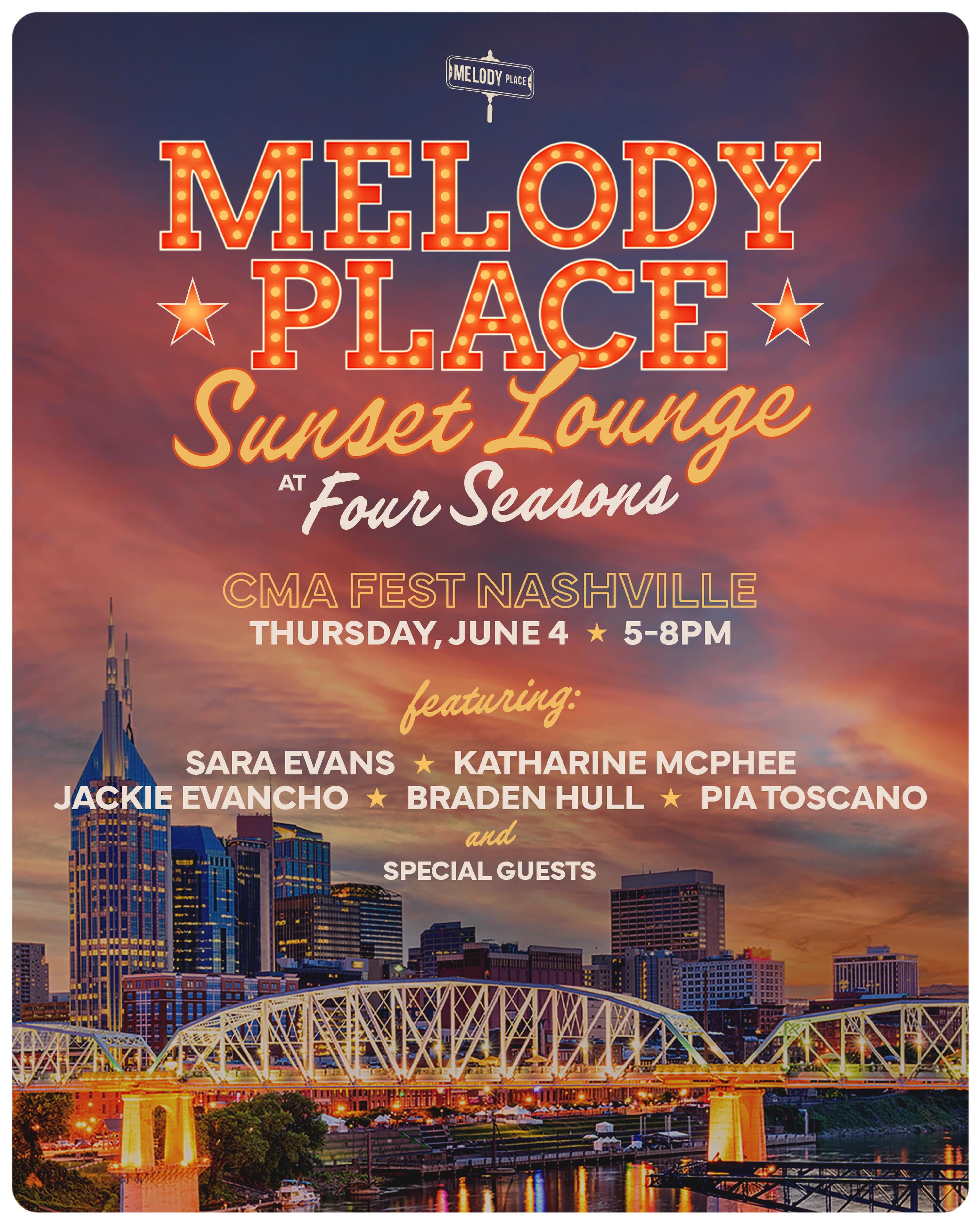 CMA Fest!!! ❤️ Come hang out with us on June 4th from 5–8 PM for 
