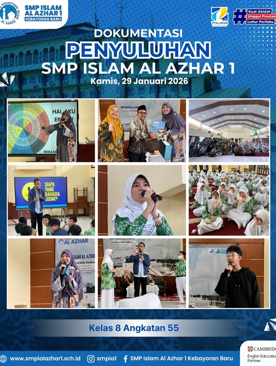 SMP Islam Al Azhar 1 Kebayoran Baru - Jakarta | Jakarta