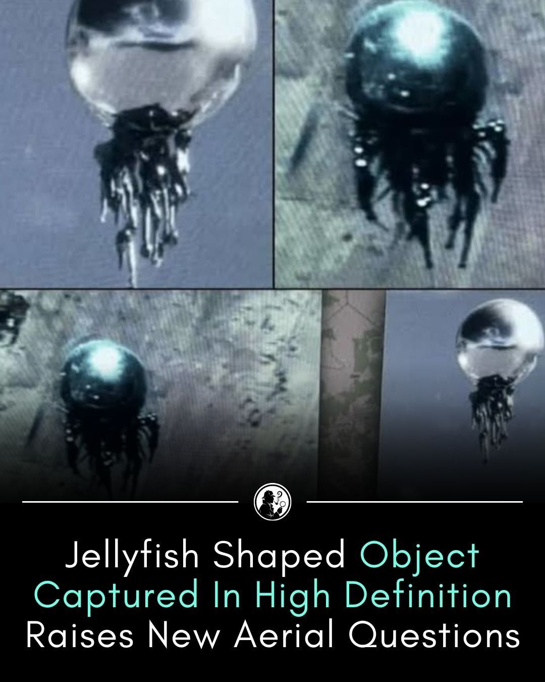 Hidden - Images circulating online show a translucent object hovering ...