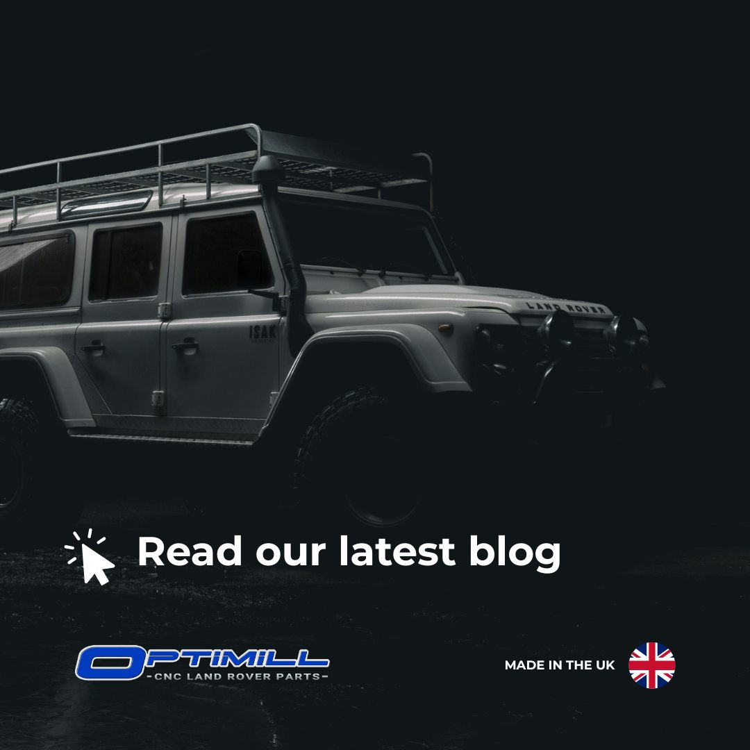 Optimill CNC Land Rover... - Optimill CNC Land Rover Parts