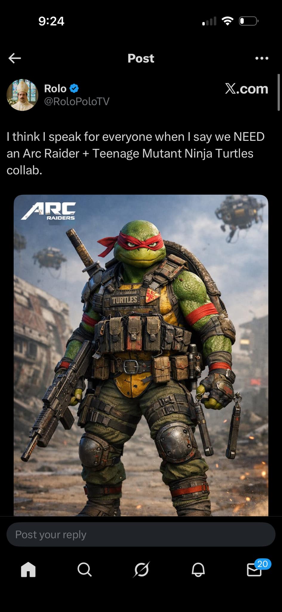 Nxtgenh1tman - 🚨Content creators are asking for ninja turtle collab on ...