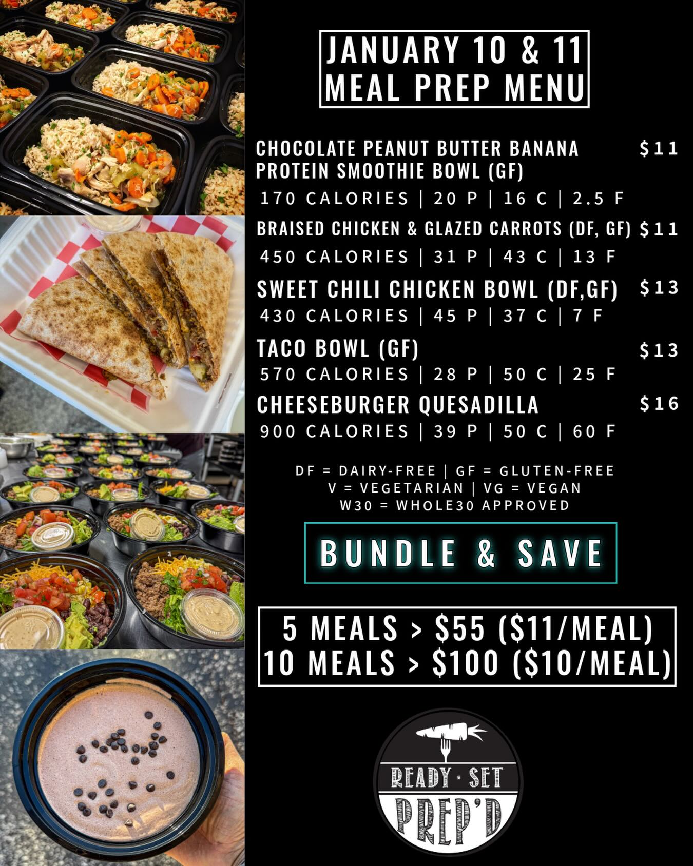 Ready - This is what your week could look like 👀 Fresh, prepped, sealed ...