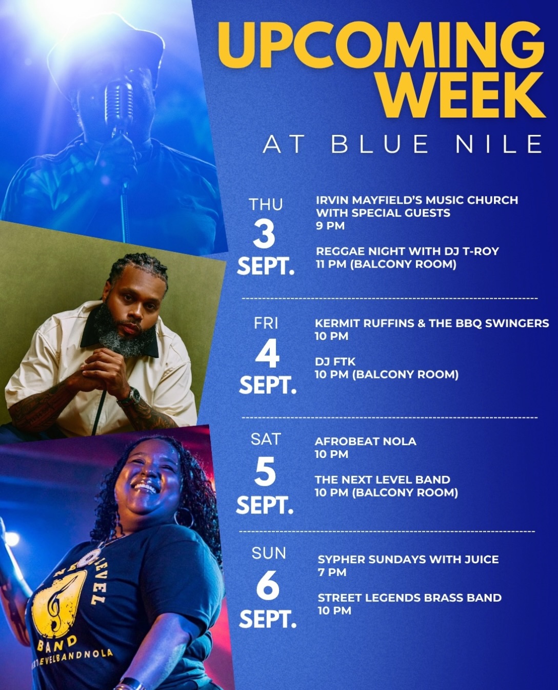 Blue Nile | New Orleans LA