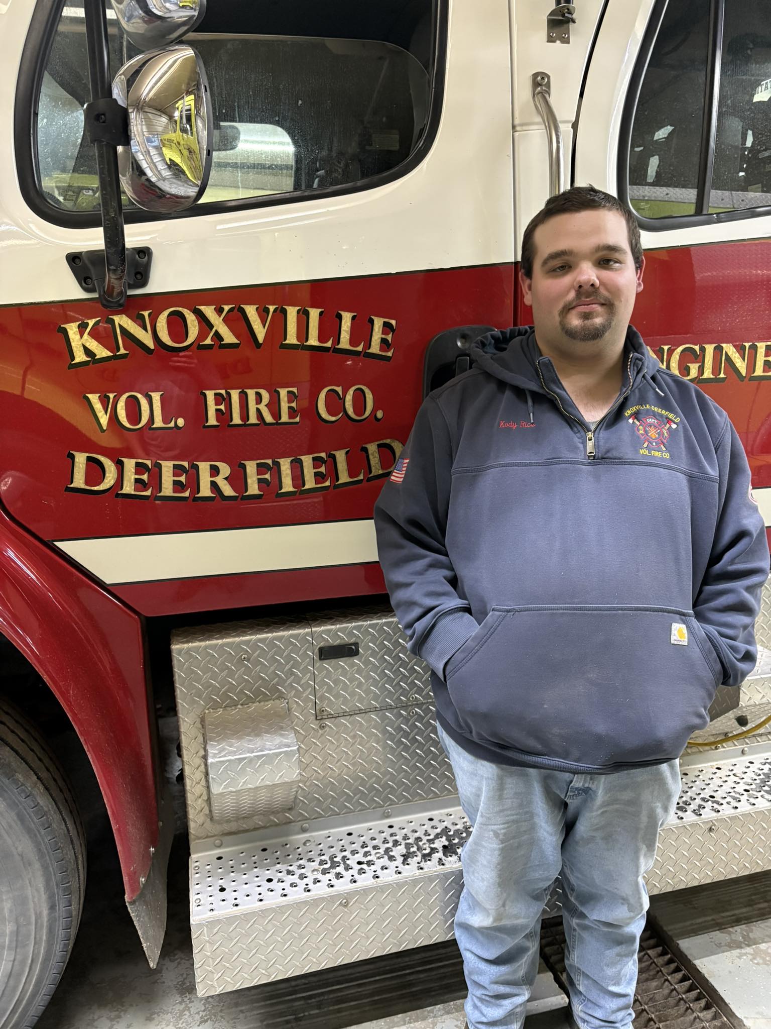 Knoxville-Deerfield - Congratulations to Firefighter/EMT Kody Rice on ...