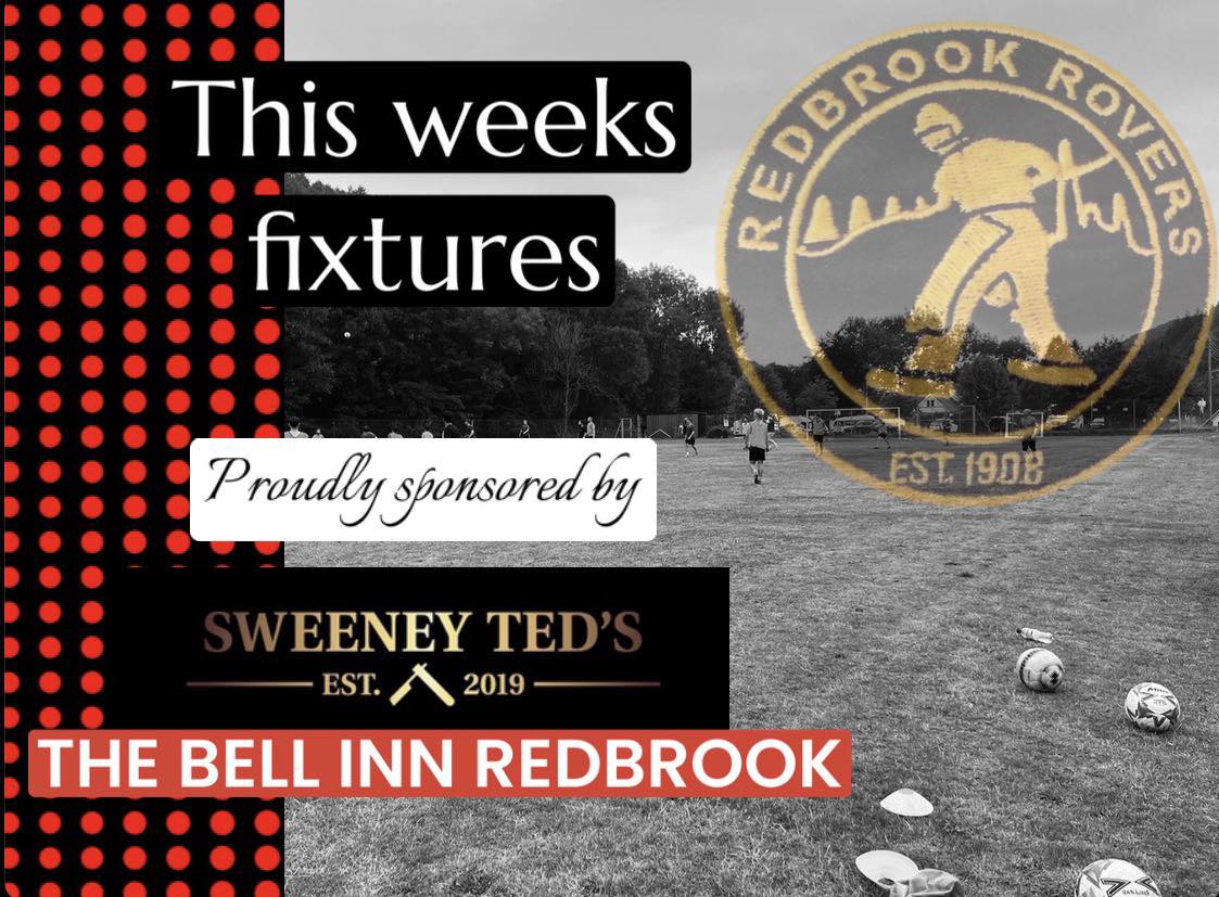 ⚽ THIS WEEK’S FIXTURES ⚽... - Redbrook Rovers Football Club | Facebook