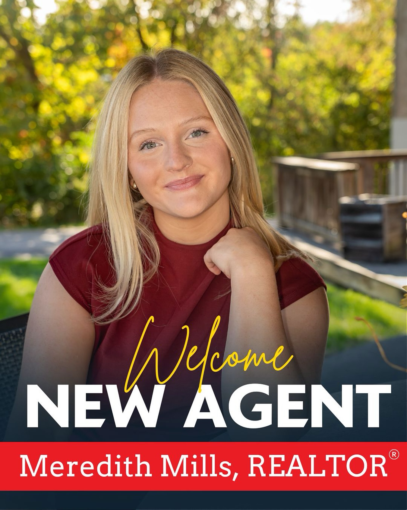J. S. - We are over-the-moon excited to welcome our newest agent ...