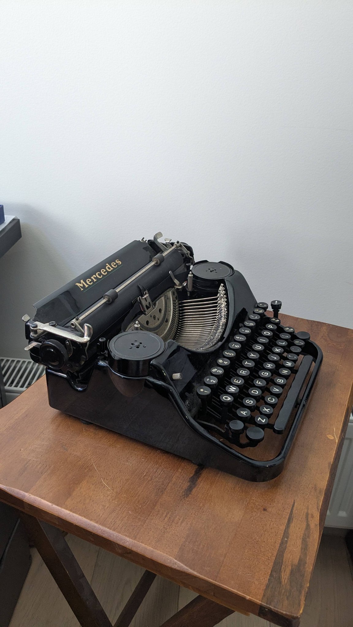 What year is my Mercedes Prima typewriter serial number 230318/1?