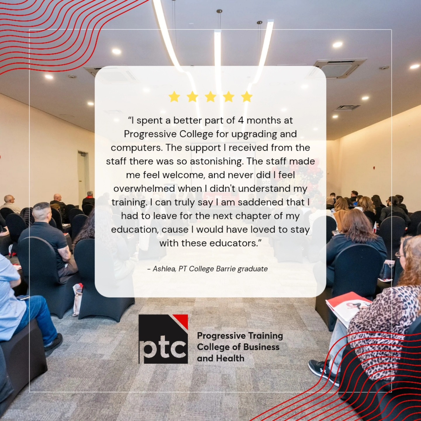 “I... - Progressive Training College of Business and Health | Facebook