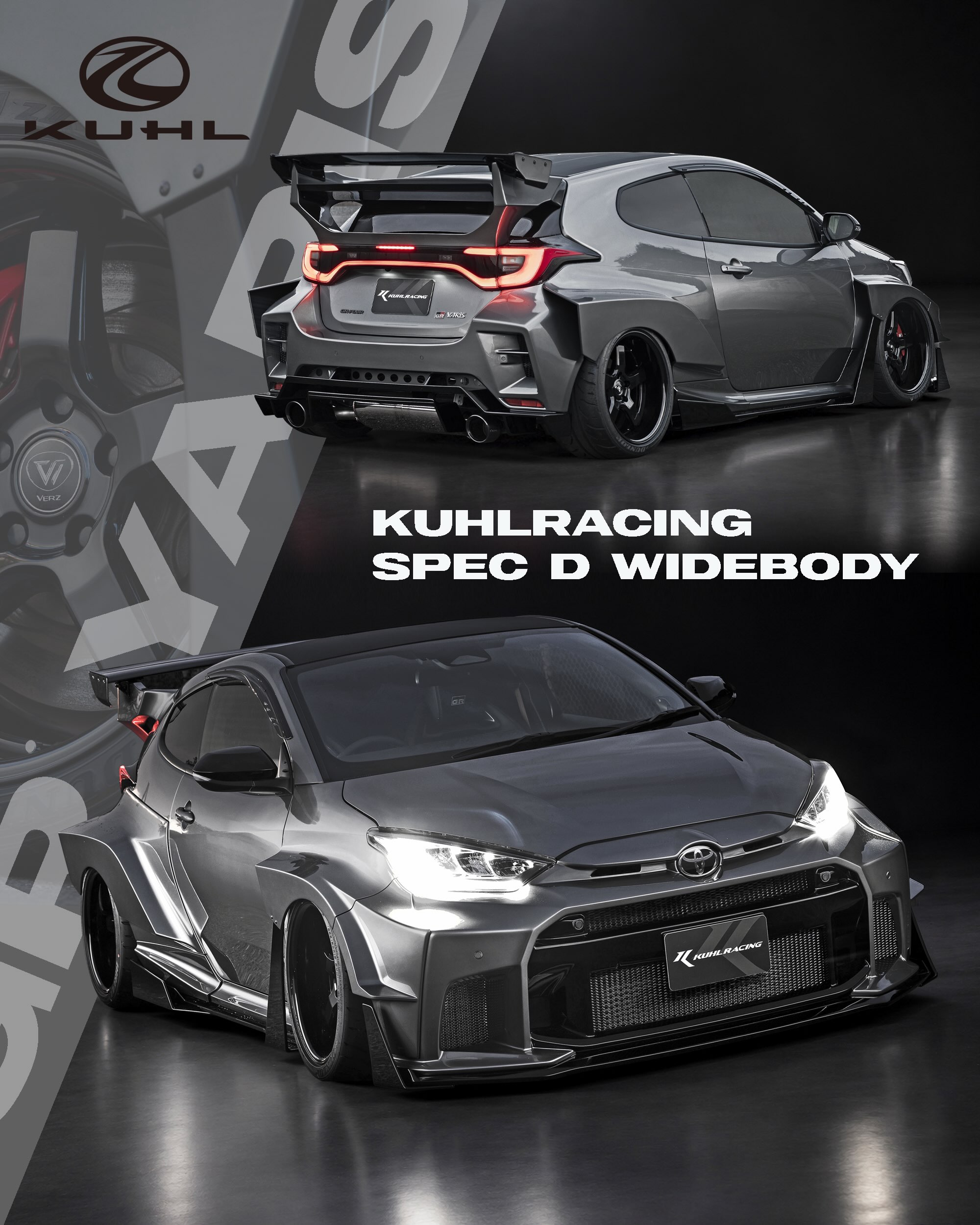 Kuhl-racing - Kuhl racing 86 x Verz wheel KCV-03 #kuhlracing #kuhl