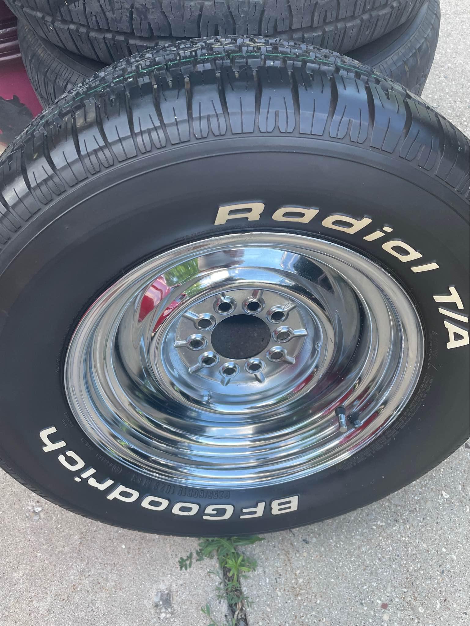 Steelers baby moons off classic Chevy pickup - Car Wheels, Tires ...
